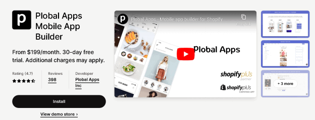 Plobal Apps Mobile App Builder